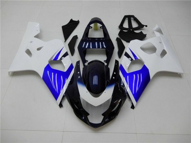 Carenagem Moto Suzuki GSXR 600 / 750 K4 2004-2005 - Branco Azul Carenagem Moto Suzuki GSXR 600 / 750 K4 2004-2005 - Branco Azul