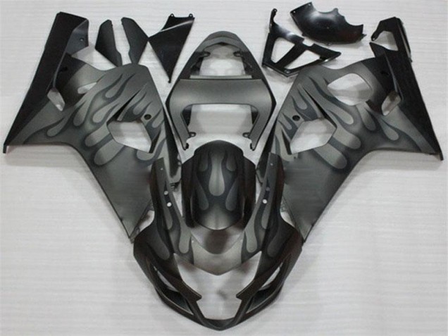 Carenagem Moto Suzuki GSXR 600 / 750 K4 2004-2005 - Preto Cinzento Carenagem Moto Suzuki GSXR 600 / 750 K4 2004-2005 - Preto Cinzento