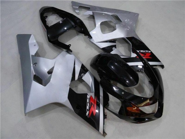 Carenagem Moto Suzuki GSXR 600 / 750 K4 2004-2005 - Preto Prata Carenagem Moto Suzuki GSXR 600 / 750 K4 2004-2005 - Preto Prata