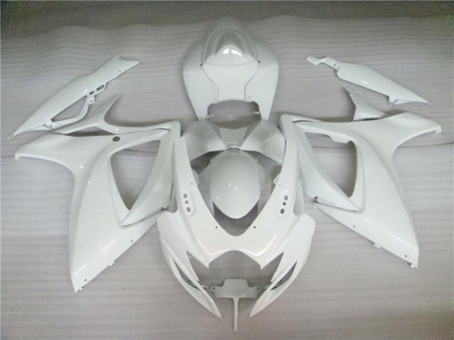 Carenagem Moto Suzuki GSXR 600 / 750 K6 2006-2007 - Branco Pérola Carenagem Moto Suzuki GSXR 600 / 750 K6 2006-2007 - Branco Pérola