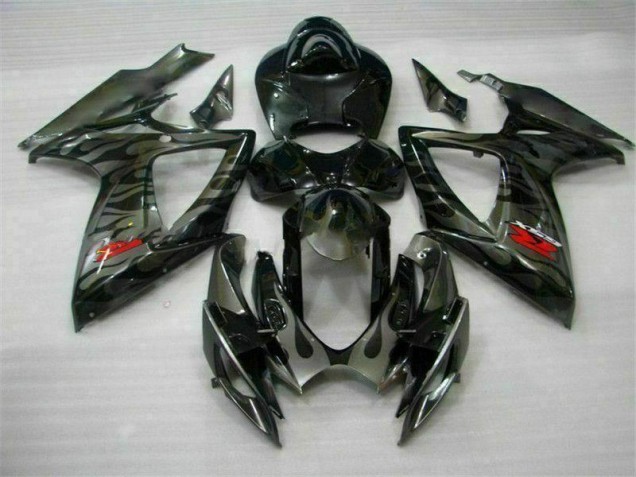 Carenagem Moto Suzuki GSXR 600 / 750 K6 2006-2007 - Preto Carenagem Moto Suzuki GSXR 600 / 750 K6 2006-2007 - Preto