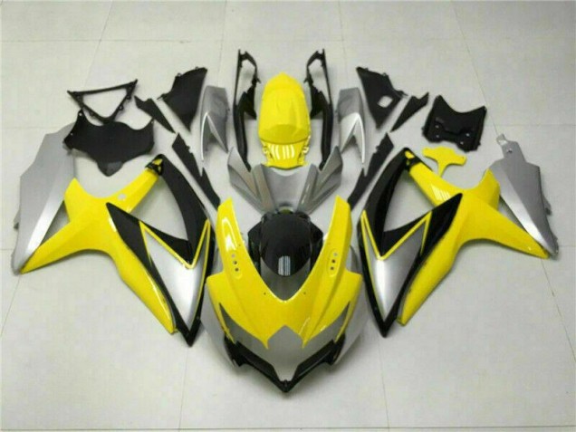 Carenagem Moto Suzuki GSXR 600 / 750 K8 2008-2010 - Amarelo Carenagem Moto Suzuki GSXR 600 / 750 K8 2008-2010 - Amarelo