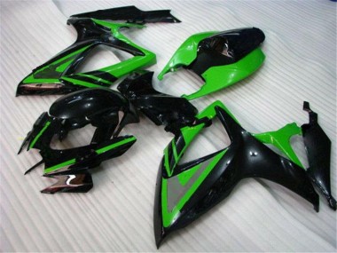 Carenagem Moto Suzuki GSXR 600 / 750 K8 2008-2010 - Verde Preto