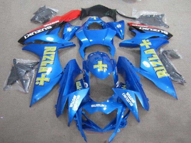 Carenagem Moto Suzuki GSXR 750 K11 2011-2021 - Azul Amarelo Rizla Carenagem Moto Suzuki GSXR 750 K11 2011-2021 - Azul Amarelo Rizla