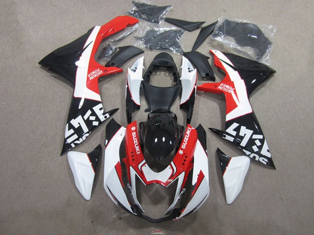 Carenagem Moto Suzuki GSXR 750 K11 2011-2021 - Preto Vermelho