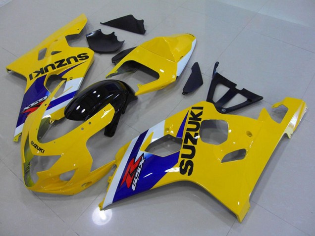 Carenagem Moto Suzuki GSXR 750 K4 2004-2005 - Amarelo Azul Carenagem Moto Suzuki GSXR 750 K4 2004-2005 - Amarelo Azul