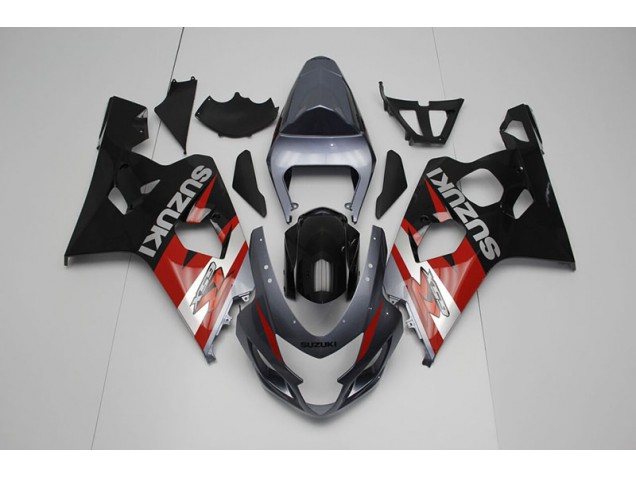 Carenagem Moto Suzuki GSXR 750 K4 2004-2005 - Preto Vermelho Carenagem Moto Suzuki GSXR 750 K4 2004-2005 - Preto Vermelho