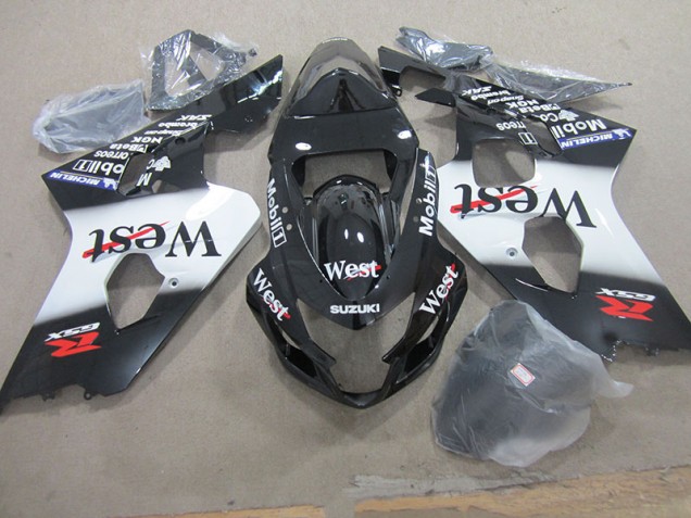 Carenagem Moto Suzuki GSXR 750 K4 2004-2005 - Preto West Mobil