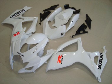 Carenagem Moto Suzuki GSXR 750 K6 2006-2007 - Branco