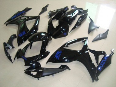 Carenagem Moto Suzuki GSXR 750 K6 2006-2007 - Preto Azul Decalque