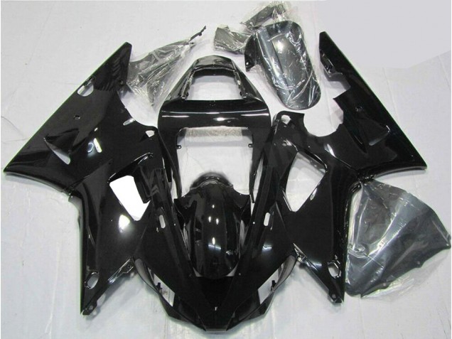 Carenagem Moto Yamaha R1 2000-2001 - Preto Brilhante