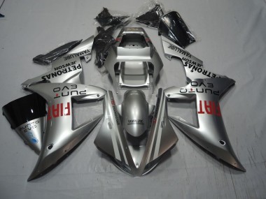 Carenagem Moto Yamaha R1 2002-2003 - Prata Fiat