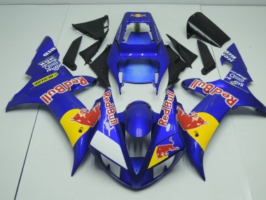 Carenagem Moto Yamaha R1 2002-2003 - Red Bull