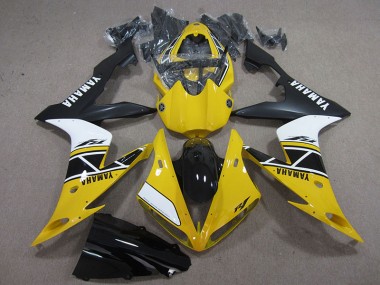 Carenagem Moto Yamaha R1 2004-2006 - Amarelo Branco Preto