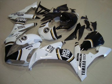 Carenagem Moto Yamaha R1 2004-2006 - Preto Ouro Branco
