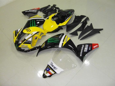 Carenagem Moto Yamaha R1 2009-2011 - Amarelo Monster