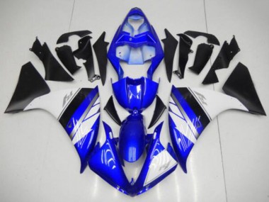 Carenagem Moto Yamaha R1 2009-2011 - Azul Branco Preto
