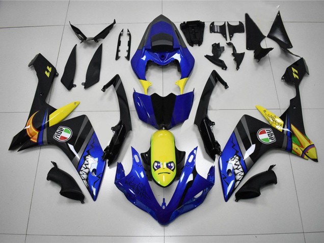 Carenagem Moto Yamaha R1 2009-2011 - Azul Tubarão Carenagem Moto Yamaha R1 2009-2011 - Azul Tubarão