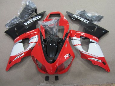 Carenagem Moto Yamaha R1 2009-2011 - Vermelho Preto Branco
