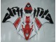 Carenagem Moto Yamaha R1 2012-2014 - Branco Vermelho Preto