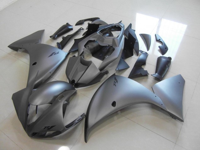 Carenagem Moto Yamaha R1 2012-2014 - Dark Cinzento