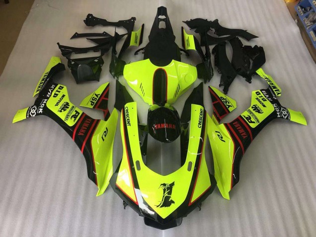 Carenagem Moto Yamaha R1 2015-2019 - Amarelo Dragon Decalques Carenagem Moto Yamaha R1 2015-2019 - Amarelo Dragon Decalques