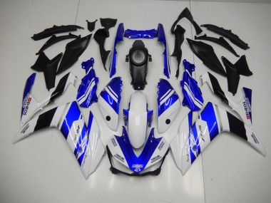Carenagem Moto Yamaha R3 2015-2022 - Azul Branco Azul Branco ENEOS
