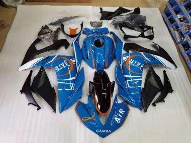 Carenagem Moto Yamaha R3 2015-2022 - Azul & Branco