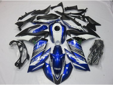 Carenagem Moto Yamaha R3 2015-2022 - Monster Azul