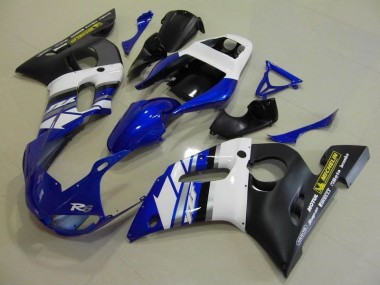 Carenagem Moto Yamaha R6 1998-2002 - Azul Branco & Preto
