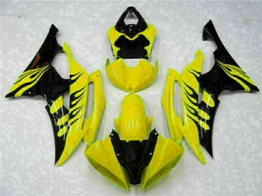 Carenagem Moto Yamaha R6 2008-2016 - Amarelo