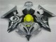 Carenagem Moto Yamaha R6 2008-2016 - Amarelo Preto Prata
