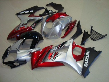Carenagem & Plástico Moto Suzuki GSXR 1000 K7 2007-2008 - Vermelho Preto Prata