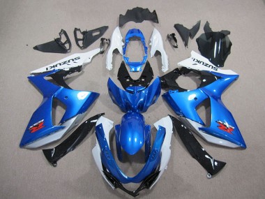 Carenagem & Plástico Moto Suzuki GSXR 1000 K9 2009-2016 - Azul Branco