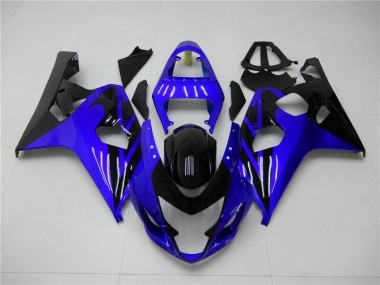 Carenagem & Plástico Moto Suzuki GSXR 600 / 750 K4 2004-2005 - Azul Preto