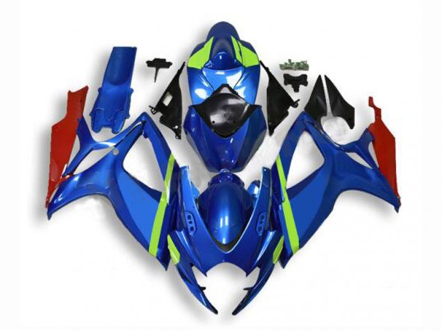 Carenagem & Plástico Moto Suzuki GSXR 600 / 750 K6 2006-2007 - Azul Carenagem & Plástico Moto Suzuki GSXR 600 / 750 K6 2006-2007 - Azul