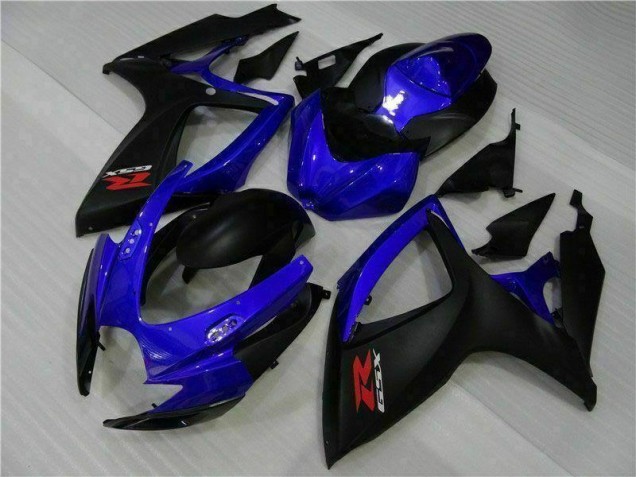 Carenagem & Plástico Moto Suzuki GSXR 600 / 750 K6 2006-2007 - Azul Preto