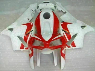 Carroçaria Moto Honda CBR 600RR 2005-2006 - Vermelho Branco