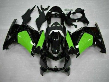 Carroçaria Moto Kawasaki EX250 2008-2012 - Preto Verde
