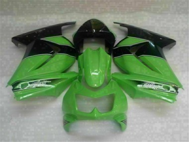 Carroçaria Moto Kawasaki EX250 2008-2012 - Verde Preto