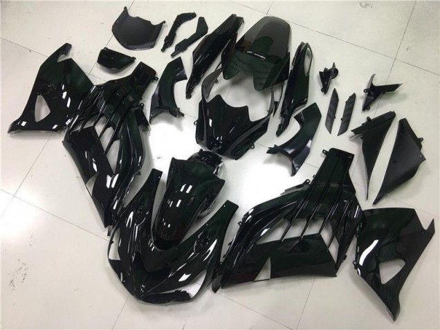 Carroçaria Moto Kawasaki ZX14R ZZR 1400 2012-2021 - Preto Brilhante Carroçaria Moto Kawasaki ZX14R ZZR 1400 2012-2021 - Preto Brilhante