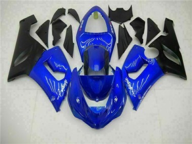 Carroçaria Moto Kawasaki ZX6R 2005-2006 - Azul