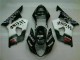 Carroçaria Moto Suzuki GSXR 1000 K3 2003-2004 - Branco Preto