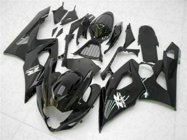 Carroçaria Moto Suzuki GSXR 1000 K5 2005-2006 - Preto Brilhante