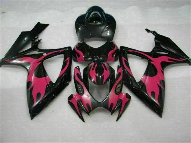 Carroçaria Moto Suzuki GSXR 600 / 750 K6 2006-2007 - Preto