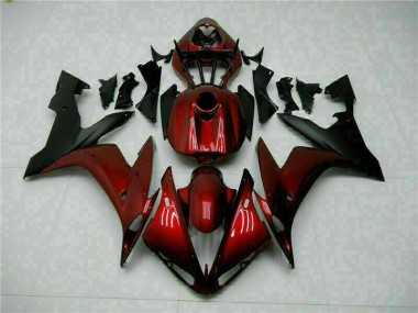 Carroçaria Moto Yamaha R1 2004-2006 - Vermelho Preto