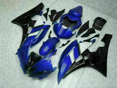 Carroçaria Moto Yamaha R6 2006-2007 - Azul Preto