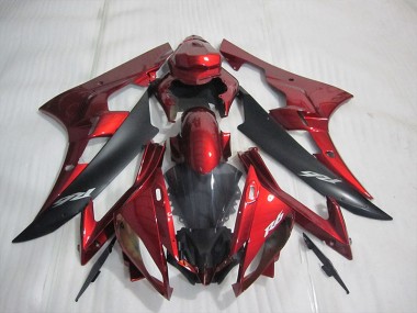 Carroçaria Moto Yamaha R6 2006-2007 - Vermelho
