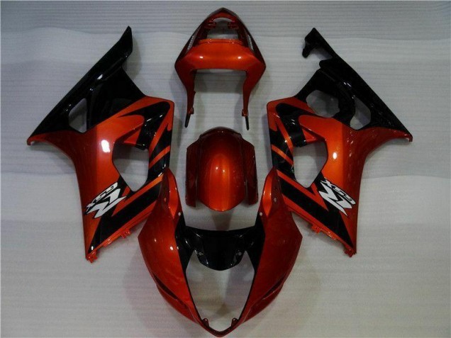 Injeção Kit Carenagem Suzuki GSXR 1000 K3 2003-2004 - Castanho Preto Injeção Kit Carenagem Suzuki GSXR 1000 K3 2003-2004 - Castanho Preto