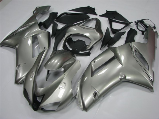 Carenagem Moto Kawasaki ZX6R 2007-2008 - Cinzento Carenagem Moto Kawasaki ZX6R 2007-2008 - Cinzento